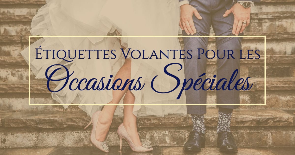 Détournez nos hang-tags Pour vos Occasions Spéciales | Image