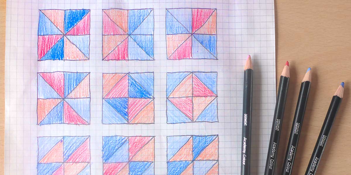Comment créer un coussin en quilt: Étape 2: Design et coupe