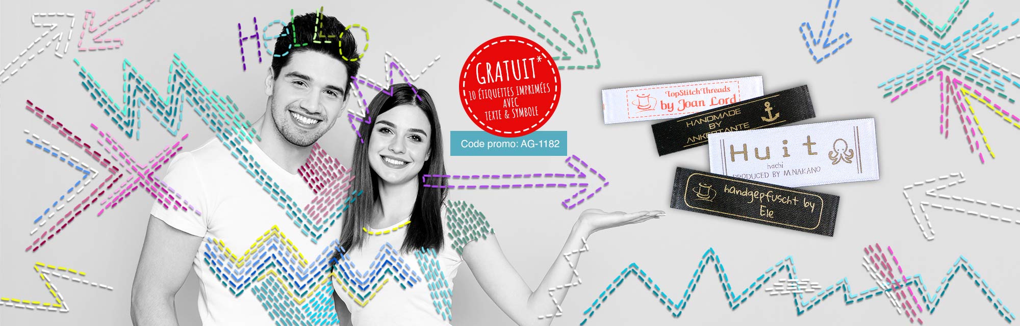 Votre cadeau: 10 étiquettes imprimées classiques!